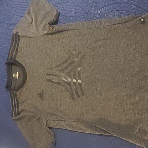 Adidas dark gray shirt